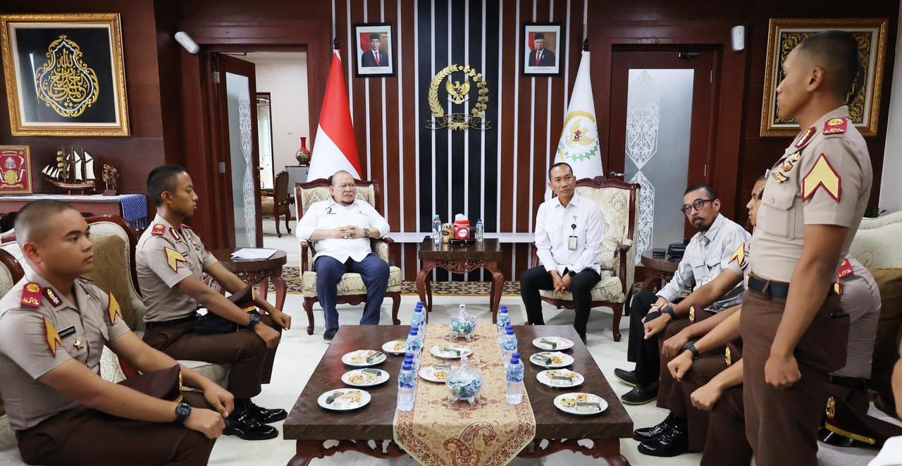 Terima Audiensi Taruna Akpol, Ketua DPD RI Ingatkan Jaga Sikap dan Perilaku