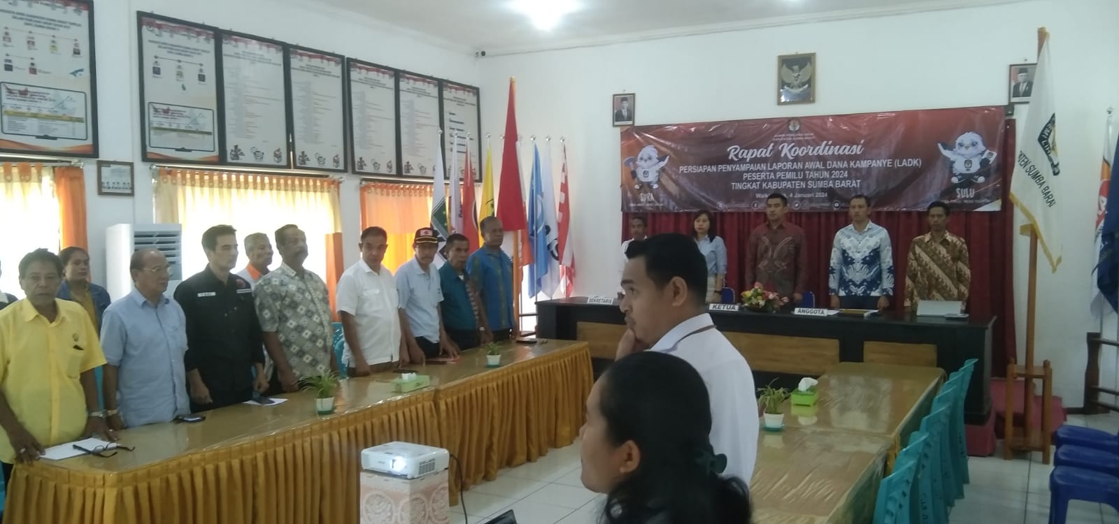 KPU Sumba Barat Gelar Rakor LADK