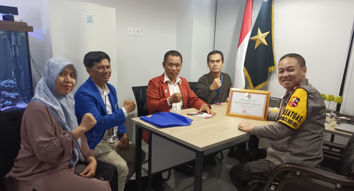 Terima Silaturahmi Pengurus Jakarta, Karo Penmas Polri Diapresiasi IMO-Indonesia