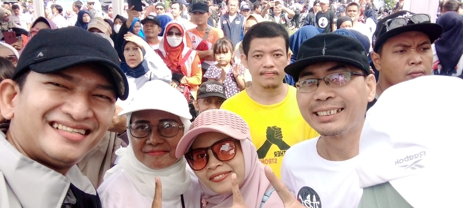 ABCenter Tangerang Hadiri Senam Massal Anies Baswedan di Pinang Kota Tangerang