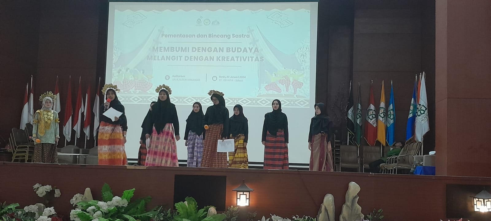 Mahasiswa PGMI Fakultas Tarbiyah dan Keguruan UIN Alauddin Makassar Gelar Pementasan dan Bincang Sastra Anak