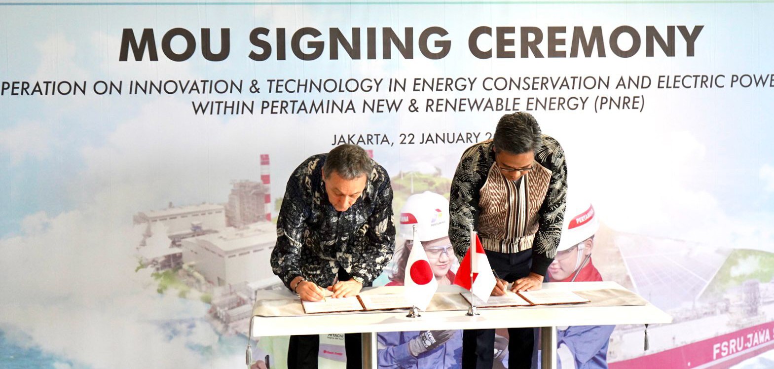 Pertamina NRE Kembangkan Teknologi Konservasi Energi bersama Hitachi Energy