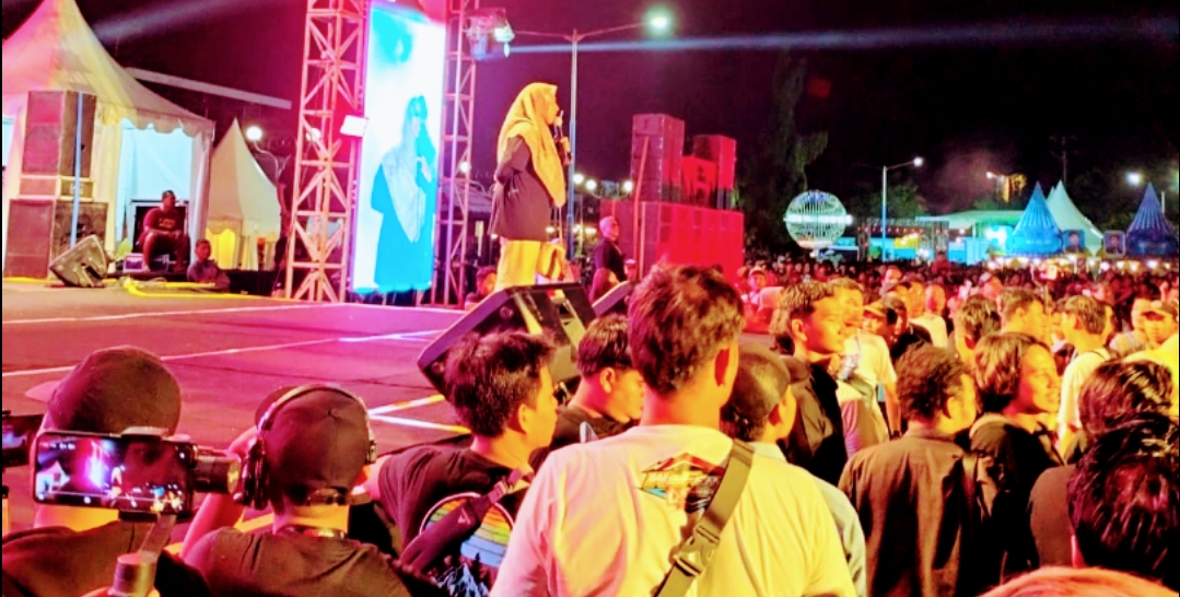 Warga Kota Kediri Antusias Sambut Panggung Hiburan Roadshow Bolonemase 2024