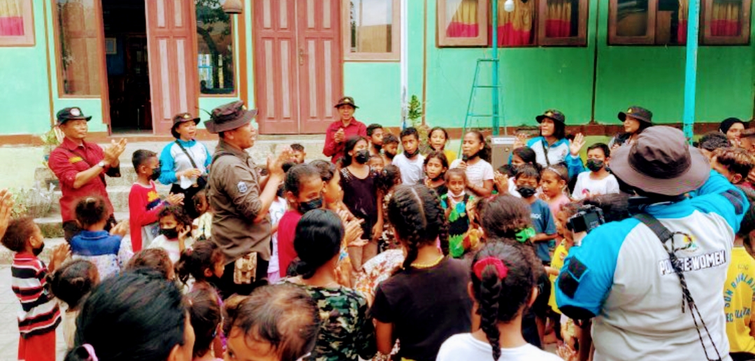 Sebanyak 267 Anak Korban Erupsi Gunung Lewotobi Dapat Penanganan Pemulihan Psikologis