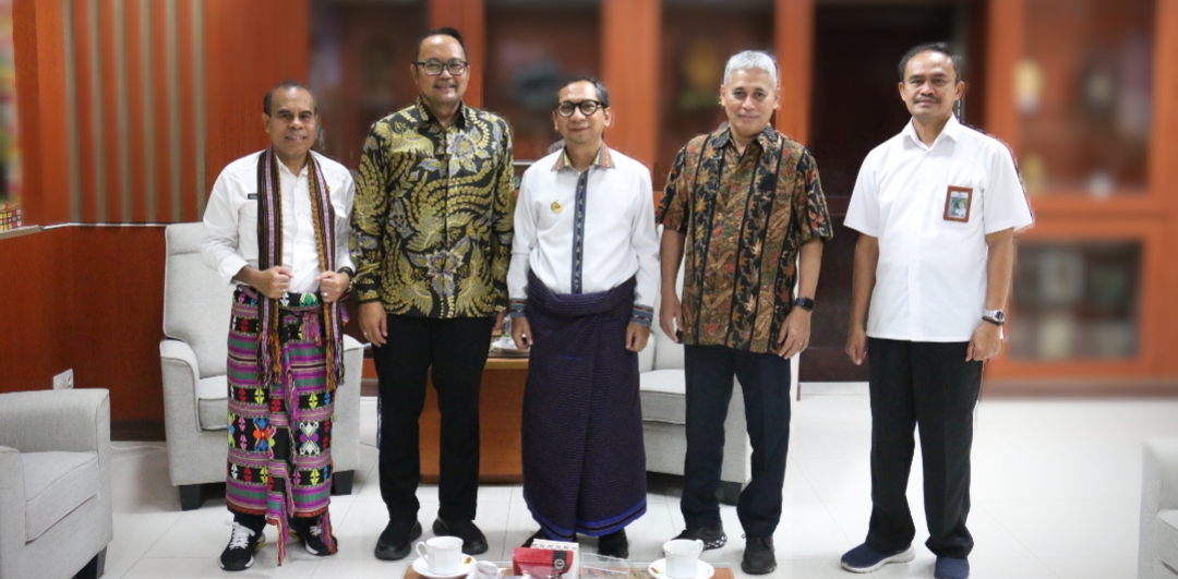 Pj Gubernur Terima Kunjungan Ketua Asosiasi Pengembang Aspal Buton Indonesia