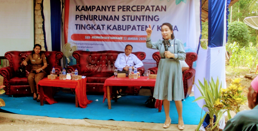 Ratu Ngadu Bonu Wulla Minta Warga Lokokaki Dukung Percepatan Penurunan Stunting