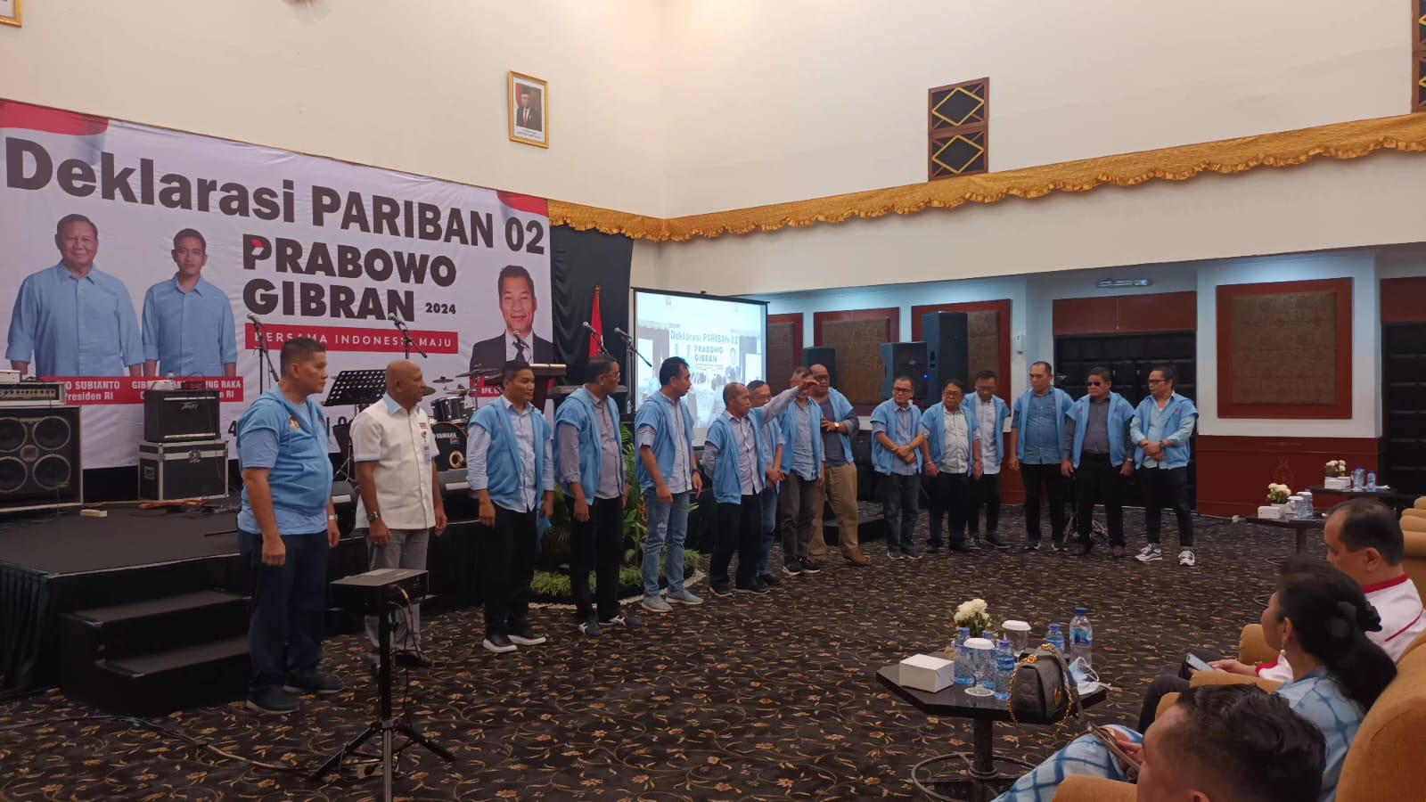 Relawan PARIBAN 02 Deklarasi, Siap Menangkan Prabowo-Gibran Satu Putaran