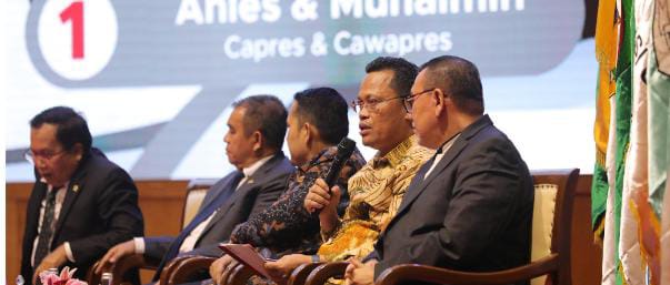 Hasan Basri Beri Pertanyaan Seputar Kesejahteraan Masyarakat - Perbatasan ke Capres Anies Baswedan