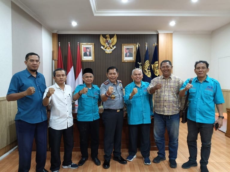 IMO-Indonesia DPW Sumut Audensi ke Kakanwil Kemenkumham, Muhammad Jahari Sitepu