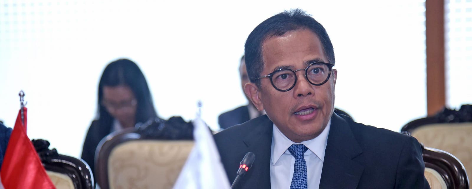 Terima Sekretariat Parlemen Korea, Indra Iskandar Urai Konsep 'Green Building' Gedung DPR di IKN