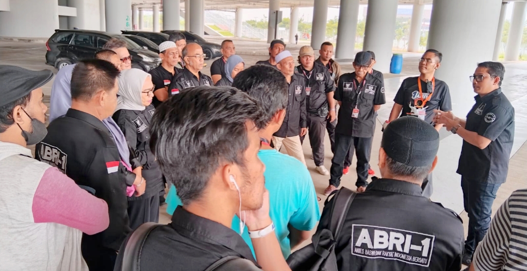 SATGASUS ABRI-1 Dapat Amanah Menjadi Panitia Keamanan Kumpul Akbar Nasional AMIN