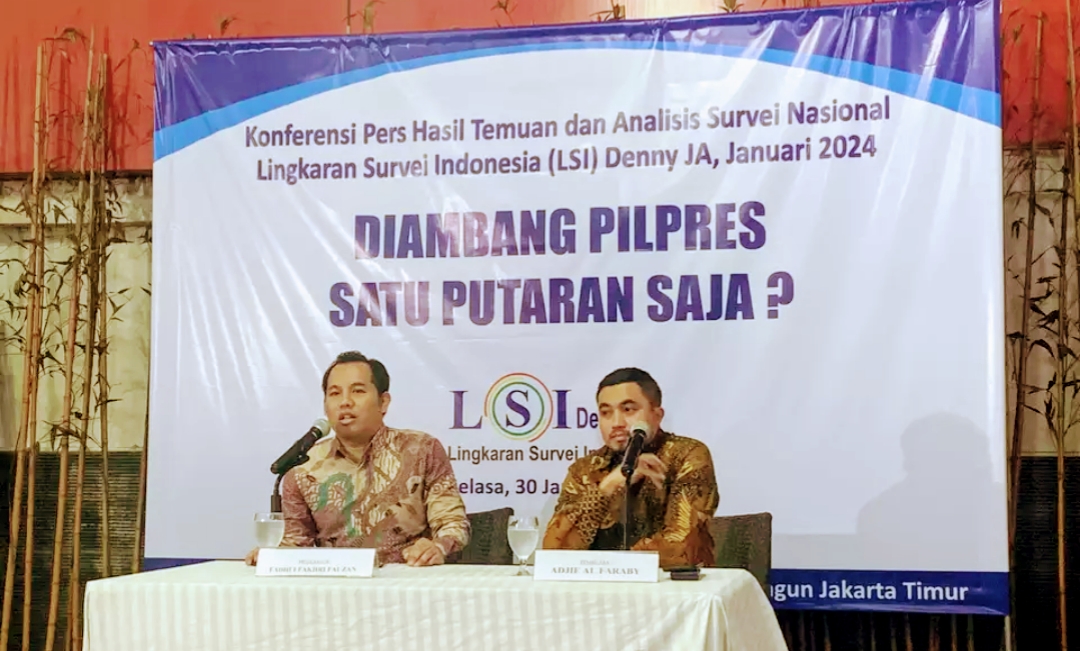 Peneliti LSI Denny JA: Mayoritas Publik Ingin Pilpres 2024 Satu Putaran