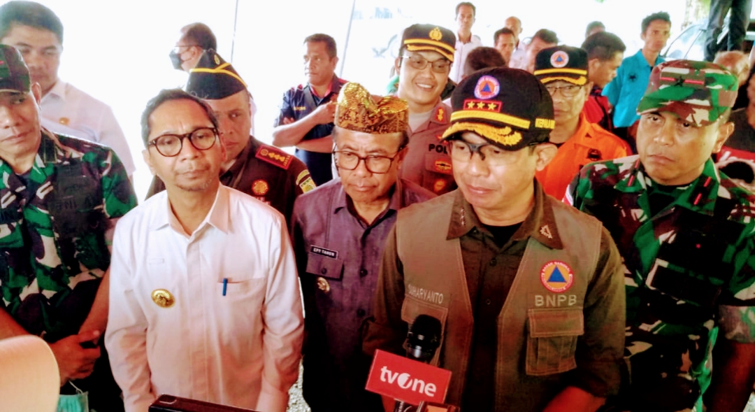 Didampingi Kepala BNBP RI, Pj Gubernur NTT Tinjau Kegiatan Satgas KLB Rabies di TTS