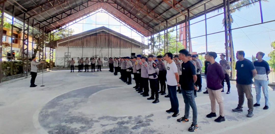 Polisi Kerahkan 113 Personil dalam Kampanye Terbuka Capres-Cawapres Probowo-Gibran di Fakfak