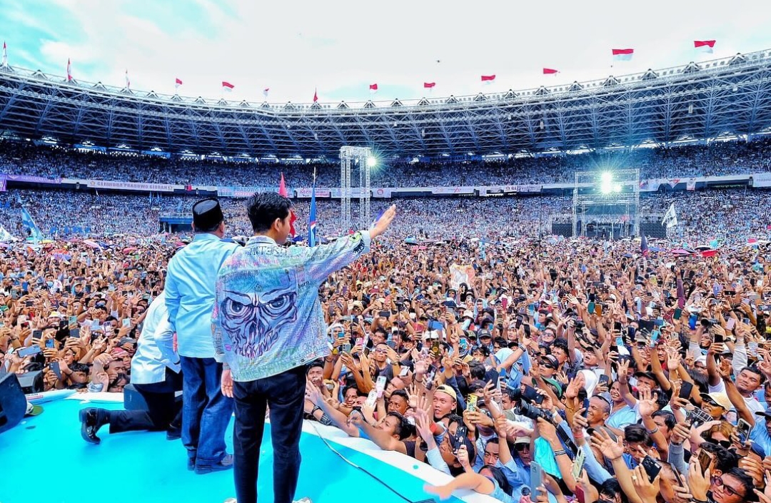 Prabowo Hadiri Kampanye Akbar di GBK Senayan