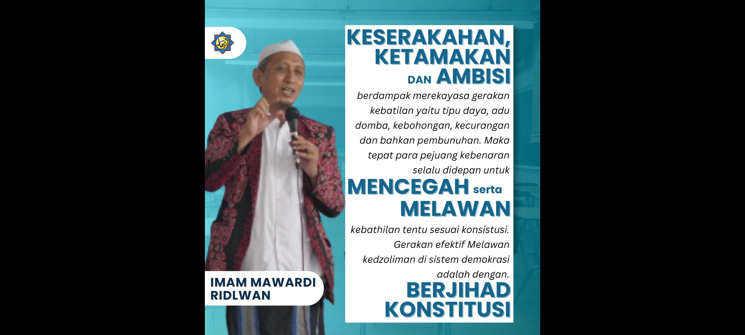 Pengasuh Pondok Pesantren Al Azhaar Tulungagung Ajak Masyarakat Lawan Pemilu Curang secara Konstitusi