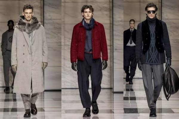 Koleksi Giorgio Armani Ditampilkan di Milan Fashion Week 2024