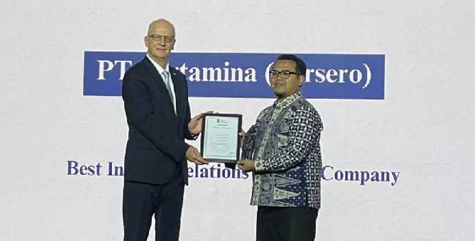 Pertamina Raih Penghargaan Best Investor Relations Energy Company