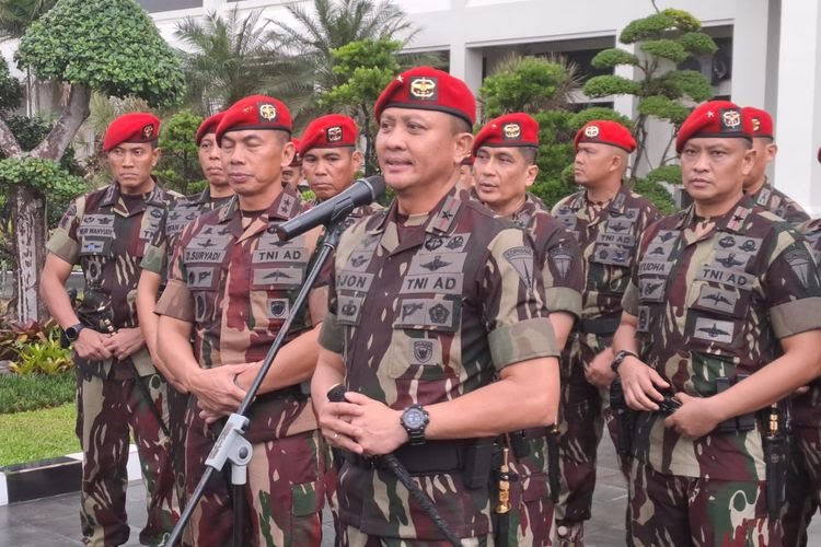 Brigjen TNI Djon Afriandi Jabat Danjen Kopassus