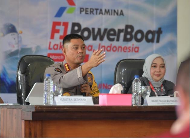Polda Sumut Berikan Pengamanan Terbaik di F1Powerboat 2024