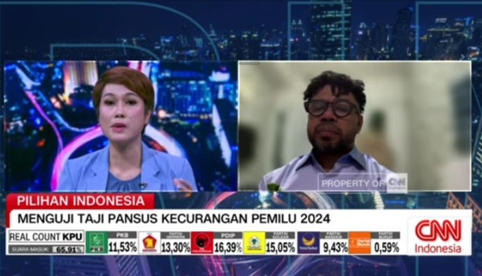 Bentuk Pansus Kecurangan Pemilu, Filep Wamafma: DPD Berkewajiban Jamin Kualitas Pemilu dan Demokrasi