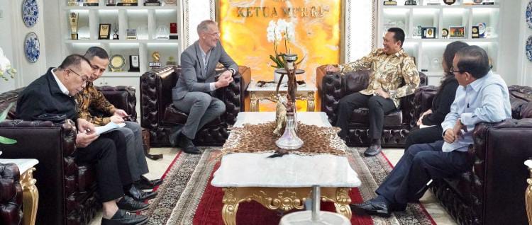Terima CEO Aspen Medical Group Indonesia, Ketua MPR RI Bamsoet Dukung Kerjasama Pembangunan Rumah Sakit Internasional di Indonesia
