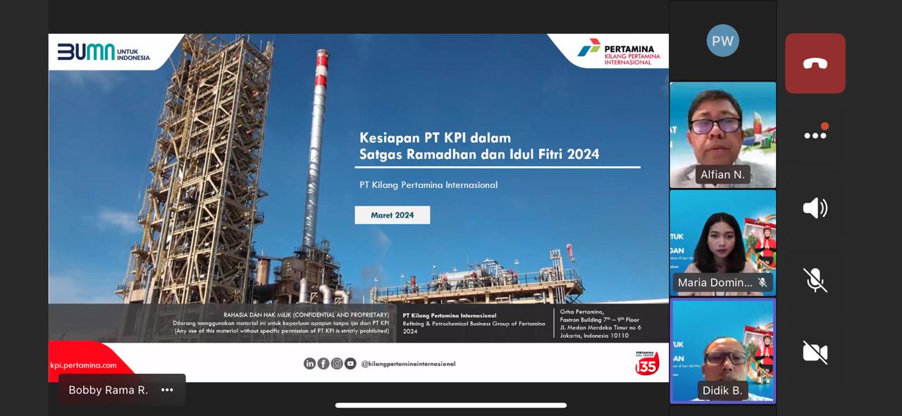 Jaga Pasokan Energi, Pertamina Siagakan Satgas RAFI 2024