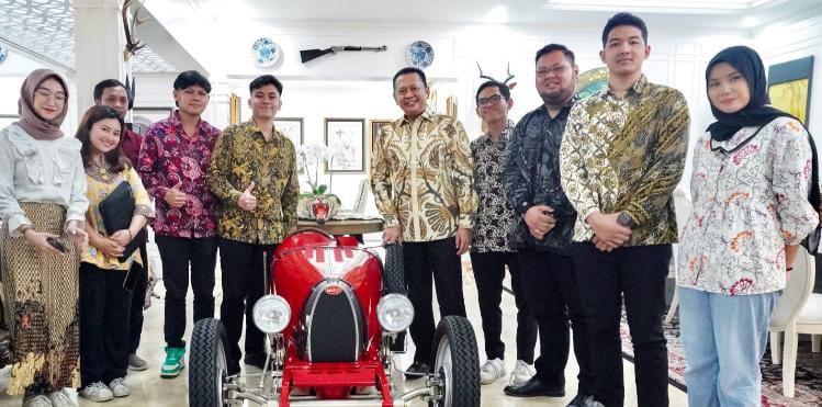 Terima Universitas Indonesia (UI) Supermileage Vehicle Team, Ketua MPR RI Bamsoet Dorong Pengembangan Kendaraan Listrik Indonesia