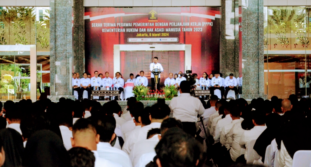 879 Orang Jadi PPPK Kemenkumham, Bentuk Penataan Pegawai Non ASN
