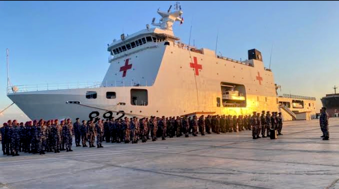 Kapal Bantu RS TNI Tiba di Perairan Indonesia Usai Rampungkan Misi di Gaza