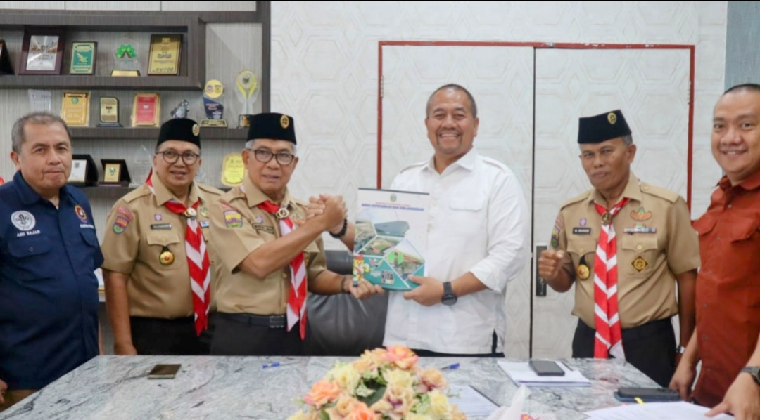 NPHD Kwarda Pramuka Diteken, Pj Gubernur Sumut Minta Tingkatkan Program