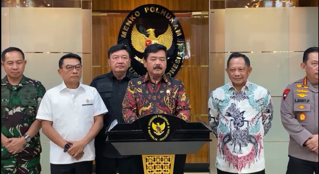 Menko Polhukam Pimpin Rapat Antisipasi Penetapan Suara Pemilu 2024