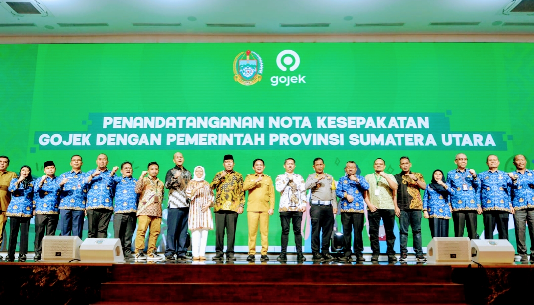 Jalin Kerja Sama dengan PT Goto Gojek Tokopedia, Pj Gubernur Harapkan dapat Kembangkan UMKM Sumut