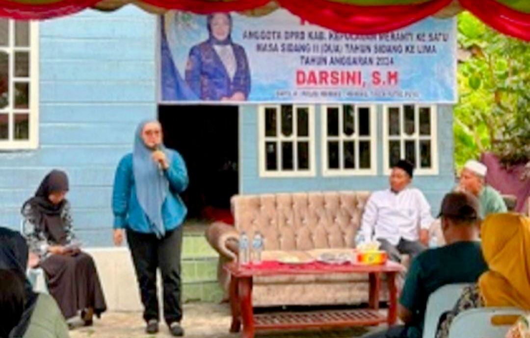 Anggota DPRD Darsini Gelar Reses Didua Titik di Kecamatan Merbau