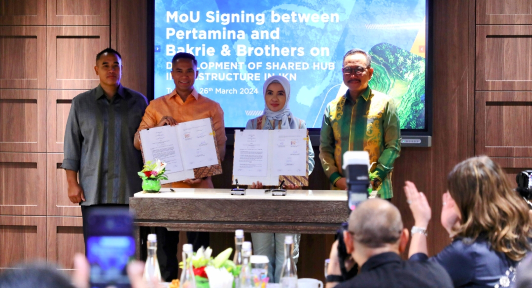 Pertamina dan Bakrie Group Akan Kembangkan Infrastruktur Riset Berkelanjutan di IKN