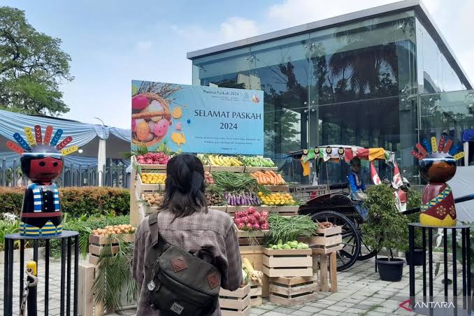 Perayaan Paskah, Gereja Katedral Usung Dekorasi Bernuansa Betawi hingga IKN