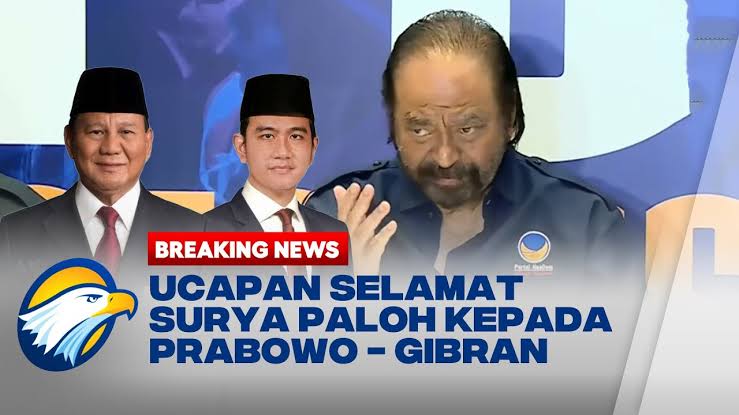 NasDem 'Amini' Hasil Pemilu 2024