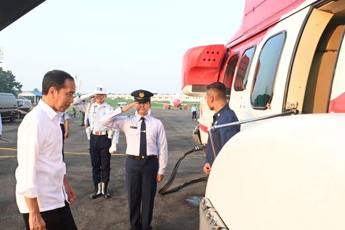 Presiden Jokowi Lakukan Peninjauan RSUD Sibuhuan