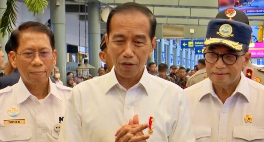 Presiden Jokowi Rayakan Idul Fitri 1445 H di Jakarta