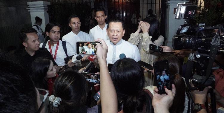 Kunjungi Kertanegara, Ketua MPR RI Bamsoet Dukung Jika Prabowo Rangkul Semua Partai Politik Masuk Koalisi Pemerintahan