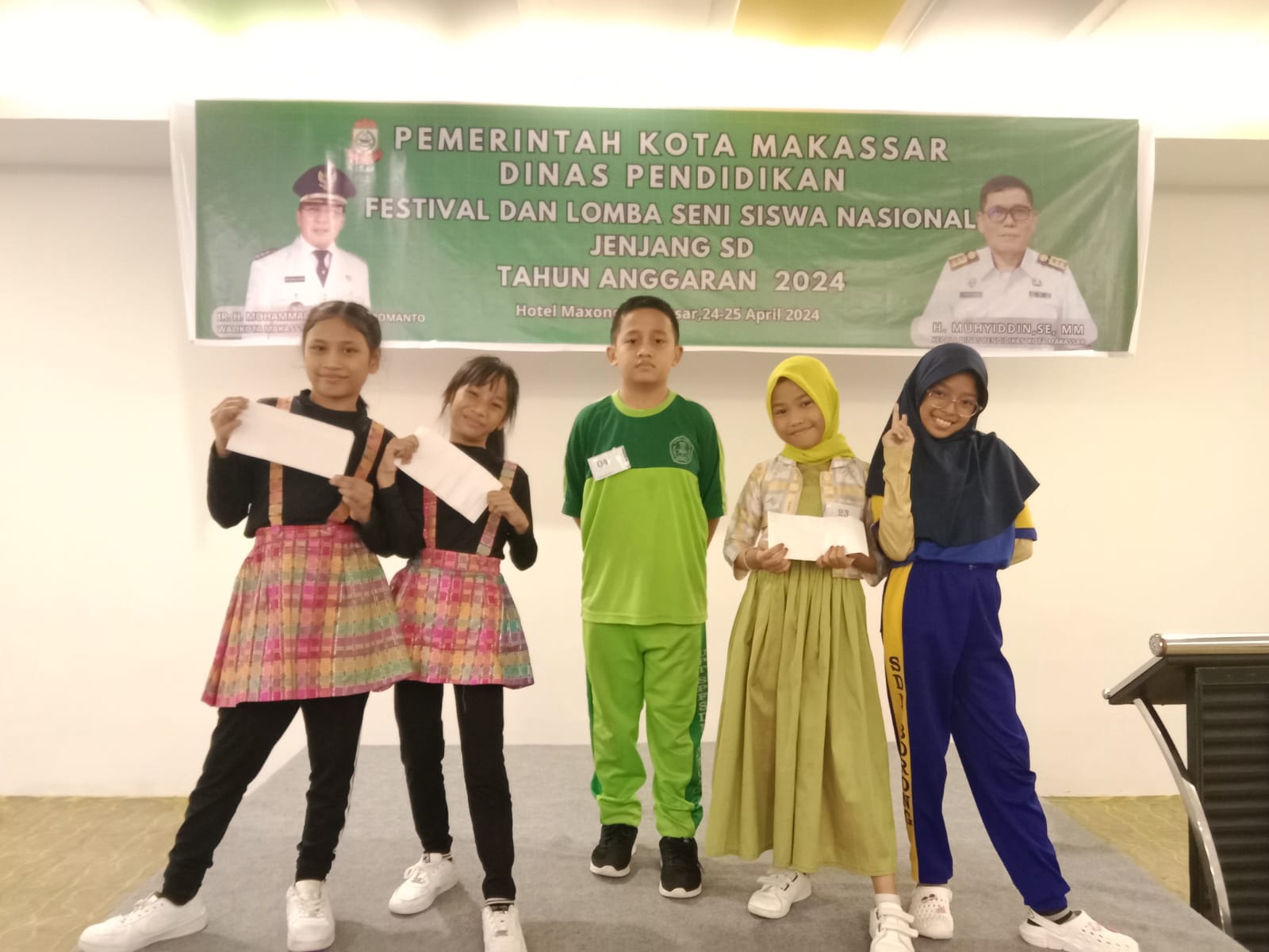 SD Negeri Borong Dominasi Juara FLS2N Tingkat Kota Makassar