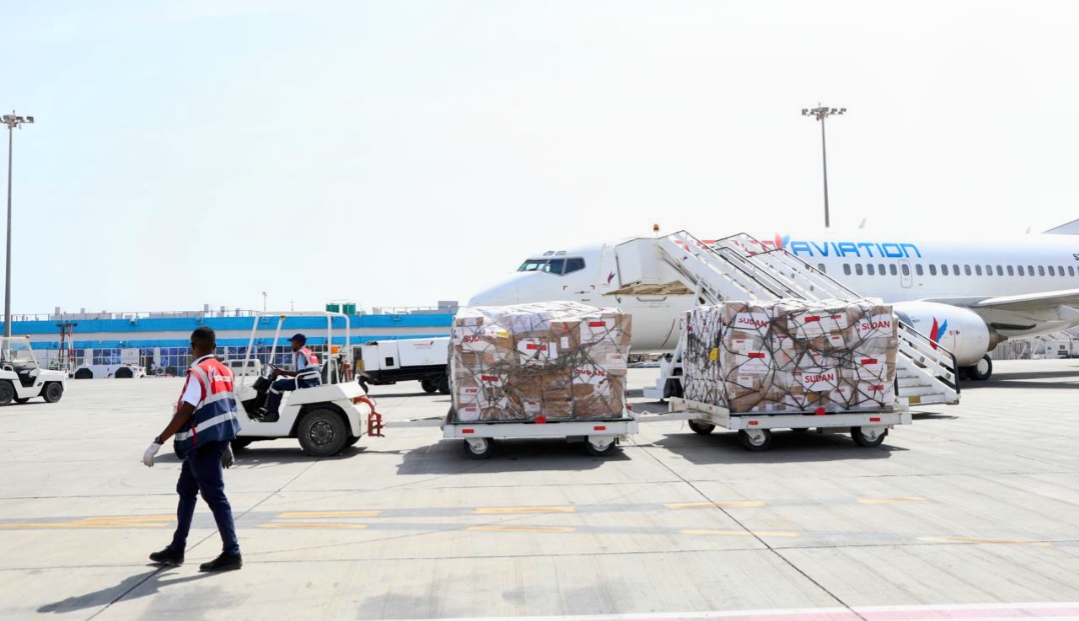 Bantuan Kemanusiaan RI untuk Sudan Tiba di Port Sudan