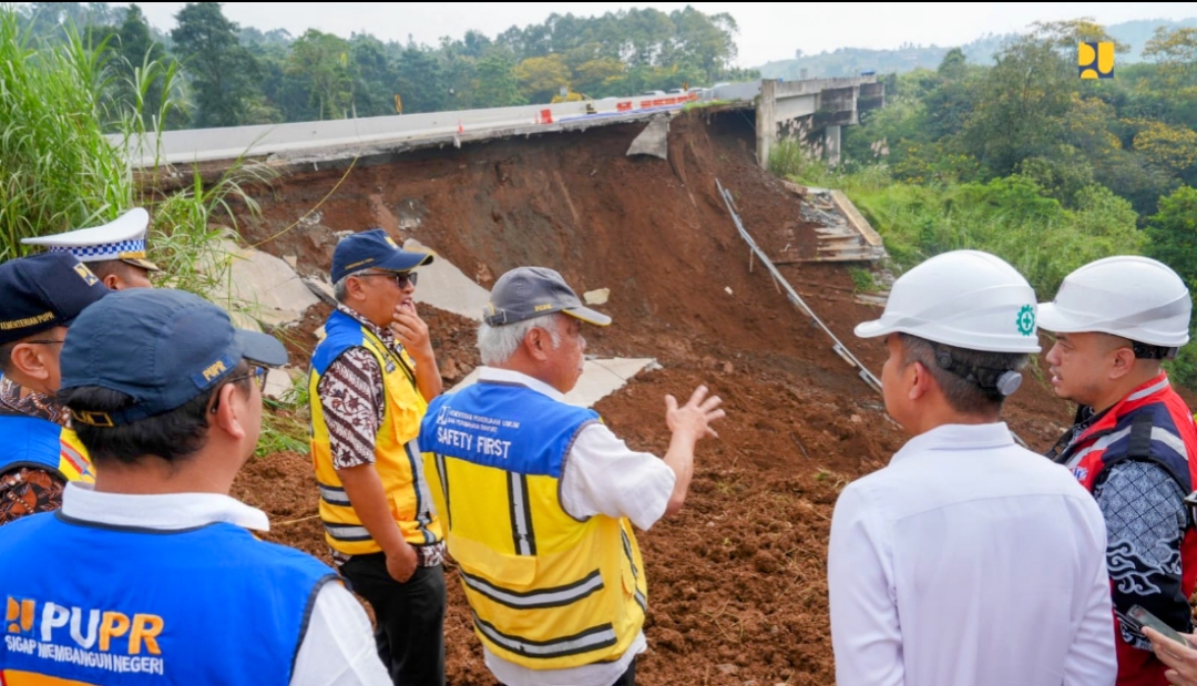 Penanganan Darurat Longsor Tol BOCIMI Dimulai 'Diupayakan Dapat Fungsi Pada Mudik Lebaran 2024'