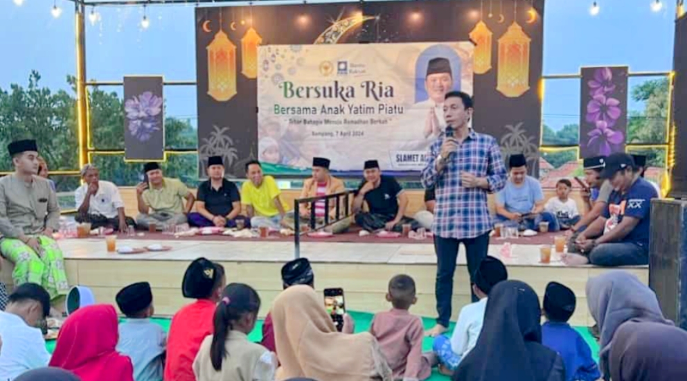 Antar Anak Yatim Belanja Slamet Ariyadi di Sanjung Warga "Nemoh Tak Kerah Nemmoh"