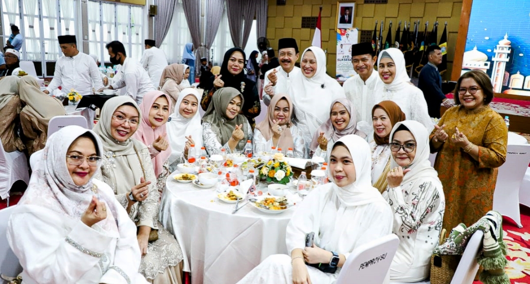 Pj Gubernur Sumut Open House, Ucapkan Selamat Idulfitri dan Ajak untuk Saling Memaafkan