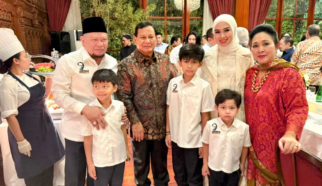 Datangi Open House Prabowo, LaNyalla: Silaturahmi dan Nostalgia Saat di Gerindra
