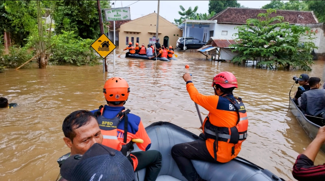 Hari Ketiga Lebaran Idul Fitri, Ratusan Rumah Terendam Banjir di Kota Bandar Lampung