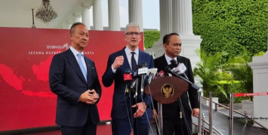 Bos Apple Pertimbangkan Bangun Pabrik di Indonesia