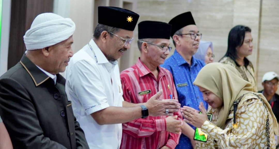 Halalbihalal Keluarga Besar Dinas Kominfo Sumut, Ilyas Sitorus Tekankan tentang Pentingnya Kedisiplinan
