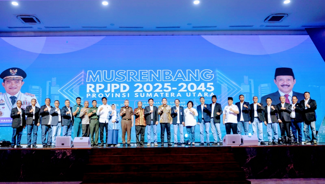 Buka Musrenbang RPJPD, Pj Gubernur Sumut Beberkan Visi Misi Pembangunan 2025-2045